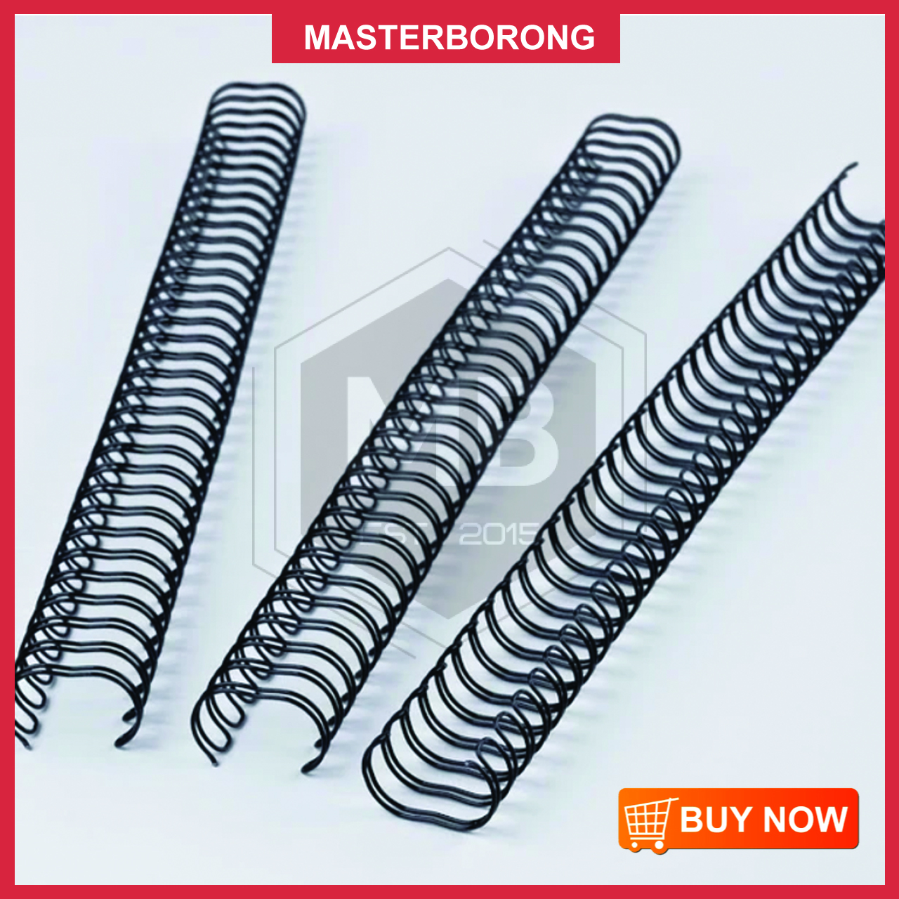 masterborong Wire Comb Binding Comb Steel Wire Binding Spines Wire O ...