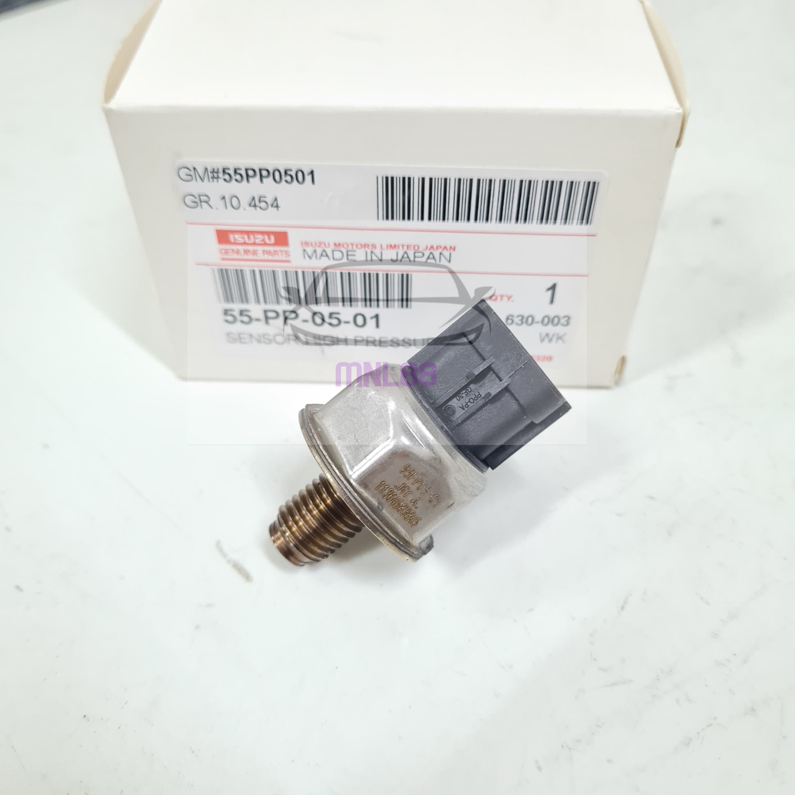Isuzu D-Max Rt50 Fuel Rail Pressure Sensor (3Pin) 55PP05-01 | Shopee ...