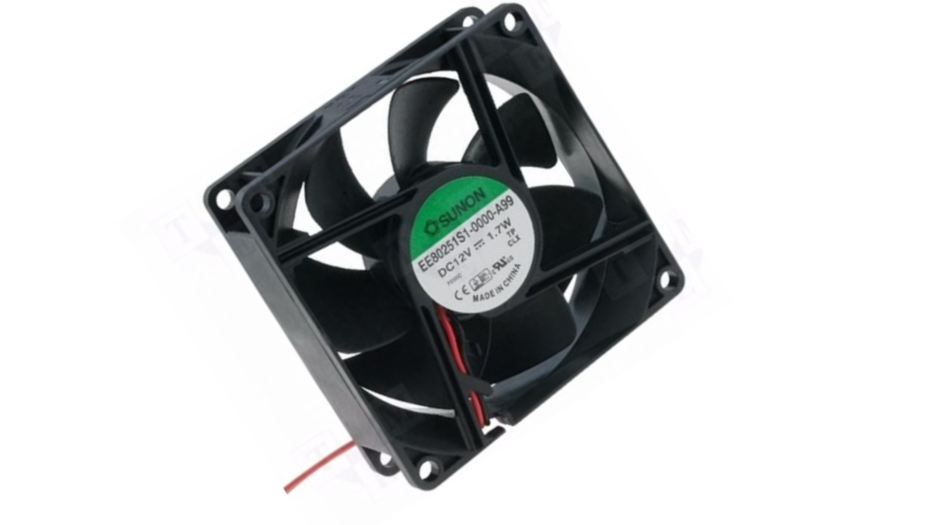Solid Metal Equipment Server Rack AC 230V Ventilation Fan 12cm x 12cm 4 ...