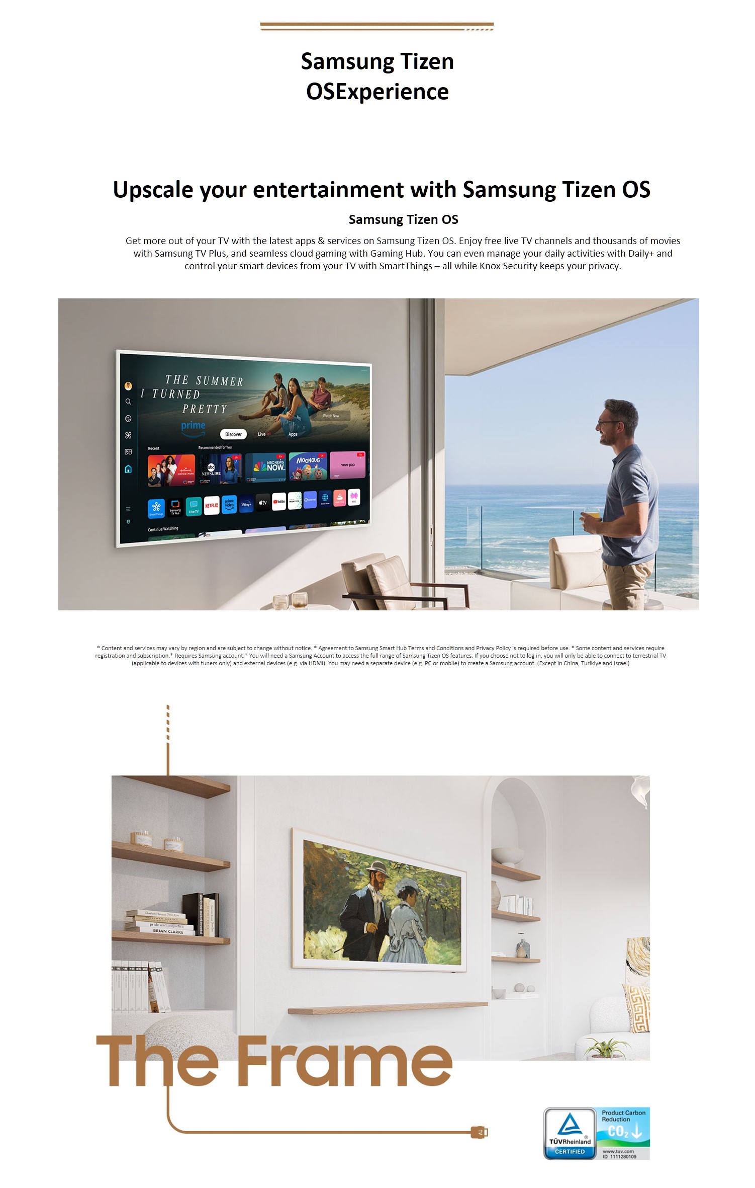 [FREE DELIVERY WITHIN KL] SAMSUNG QA65LS03DAKXXM 65'' THE FRAME QLED 4K ...