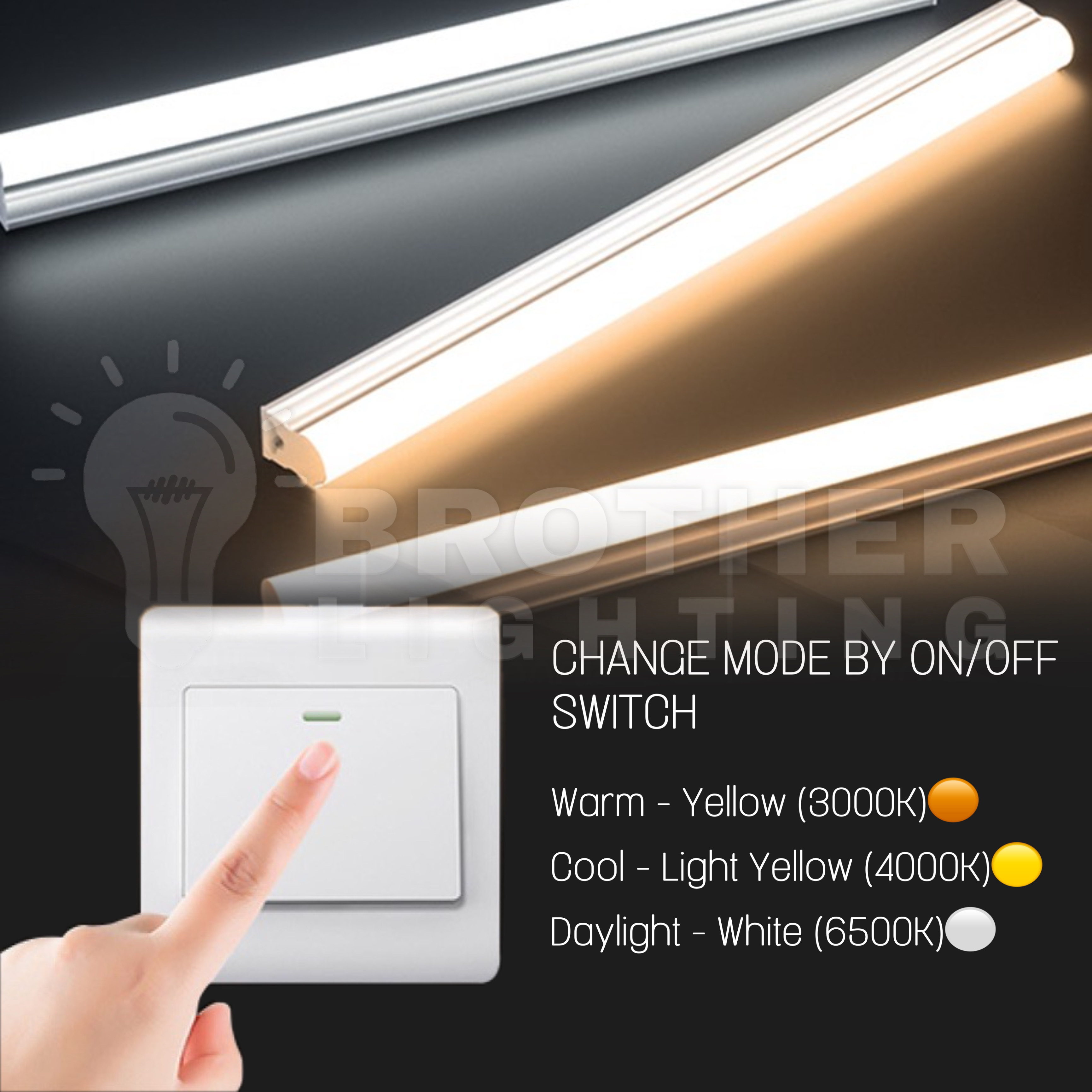 [SIRIM] VHome® LED T5 Tube Light Lamp Bulb Complete Set Celling Light ...