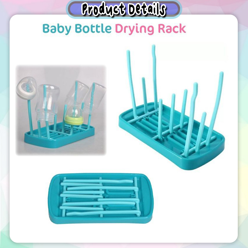 [Little B House] Foldable Milk Bottle Drying Rack Milk Bottle Drainer ...