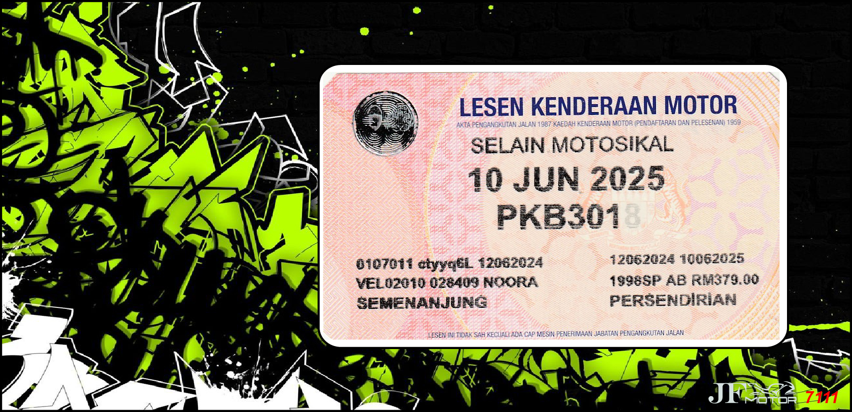 Car Roadtax Sticker Small Size Sticker 2024 Cukai Jalan 2024 Roadtax ...
