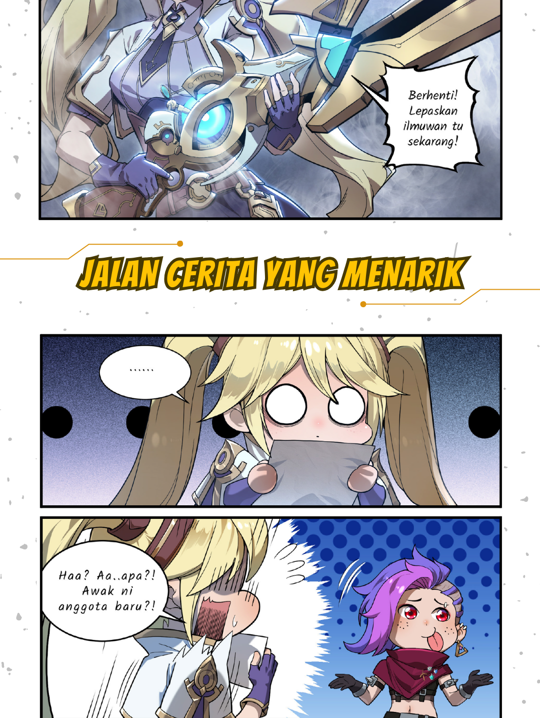 MLBB OFFICIAL COMIC BOOK OUTLAW PART 1 BUKU KOMIK RASMI MOBILE LEGENDS 