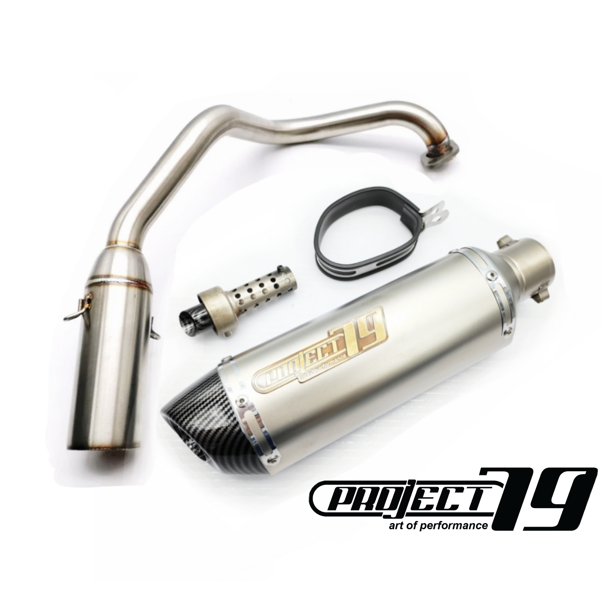 Project79 Exhaust Honda ADV150 Ekzos Full System Stainless Steel Tabung ...