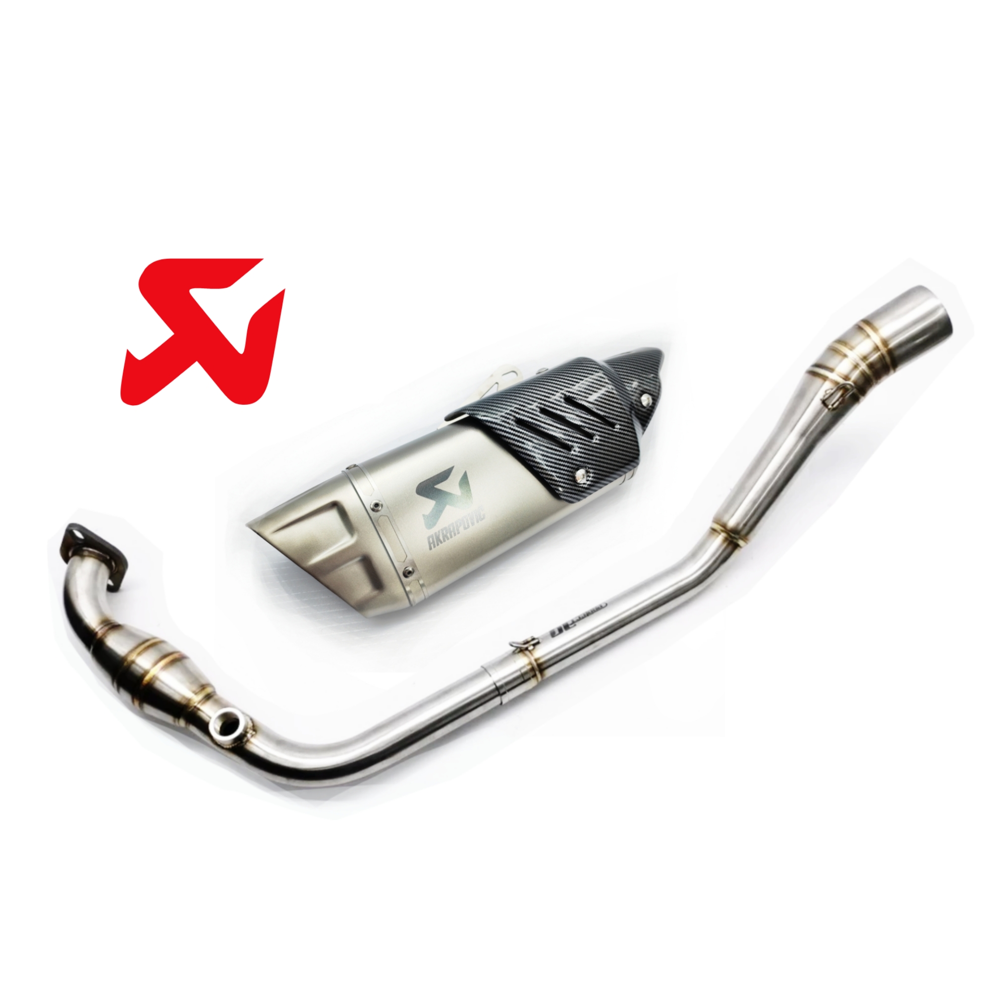 Akrapovic Exhaust Yamaha R15 MT15 R15M Muffler Arka Carbon Bomb Motor ...
