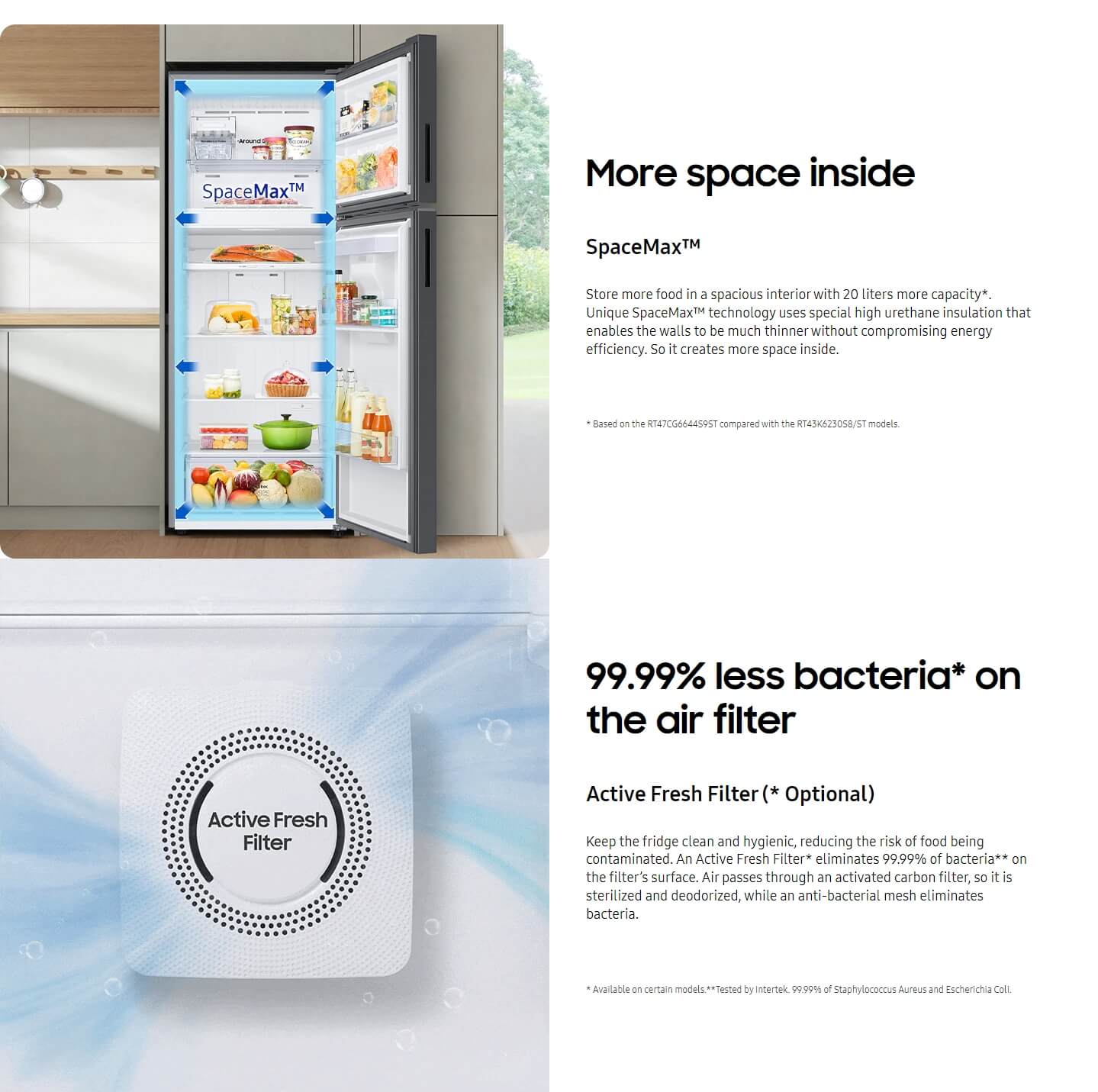 [Klang Valley Delivery Only] Samsung RT47CB66448AME 2 Doors Fridge ...
