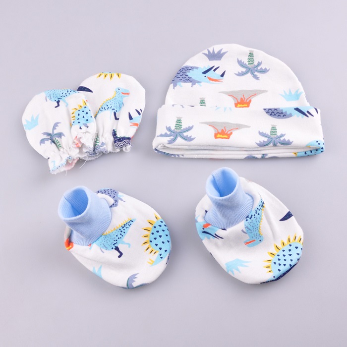 Mikubi H-061 Set Hadiah Topi, Sarung Tangan, dan Booties Bayi | Shopee ...