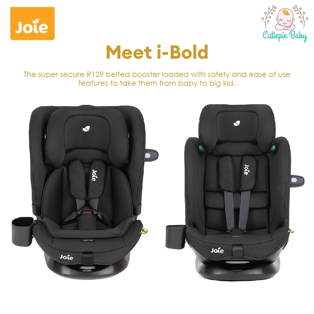 Joie iBold Combination Booster Seat ISOFIX & Top Tether Shopee