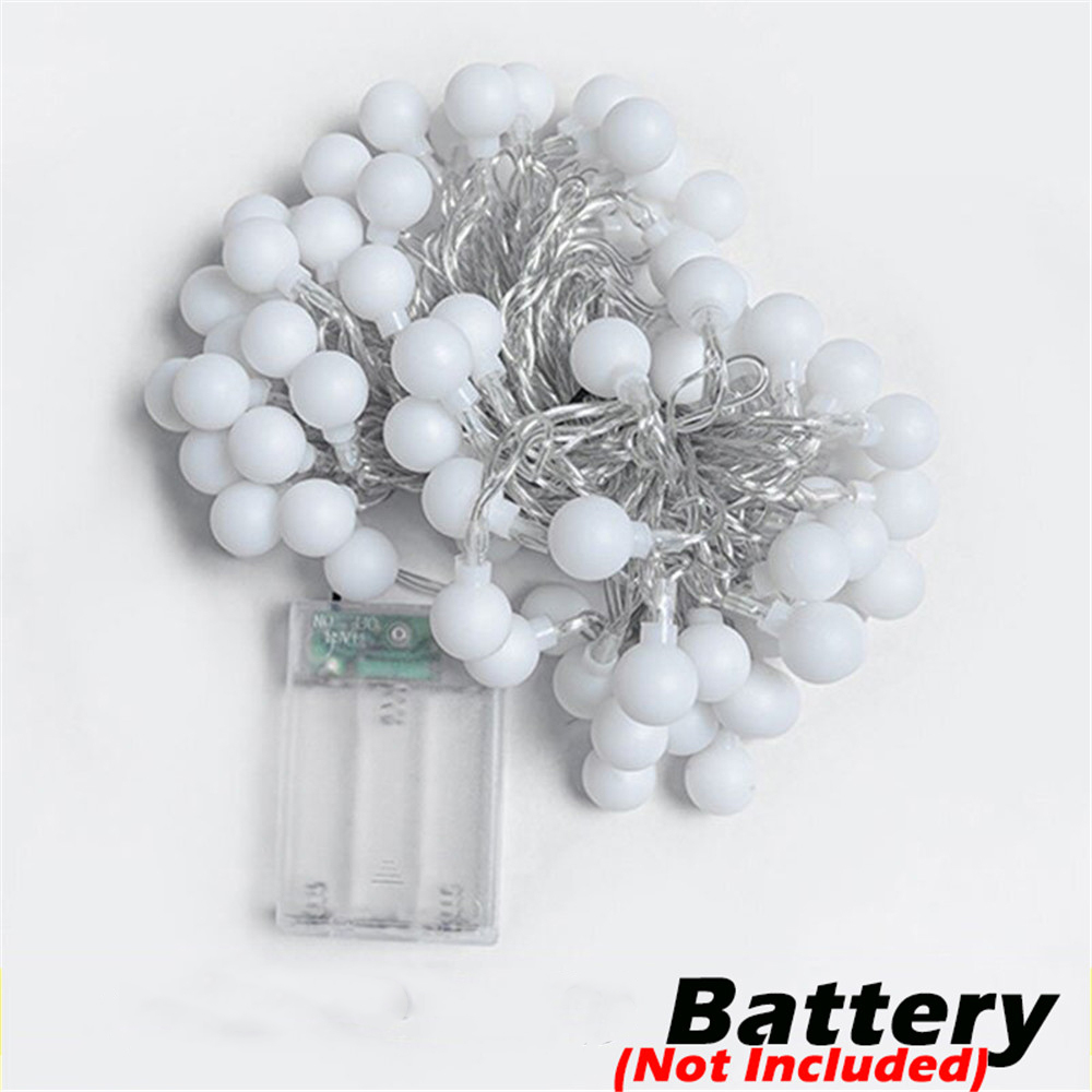 Camping Outdoor LED Light String Ball Fairy Light Strip Lampu Kelip ...