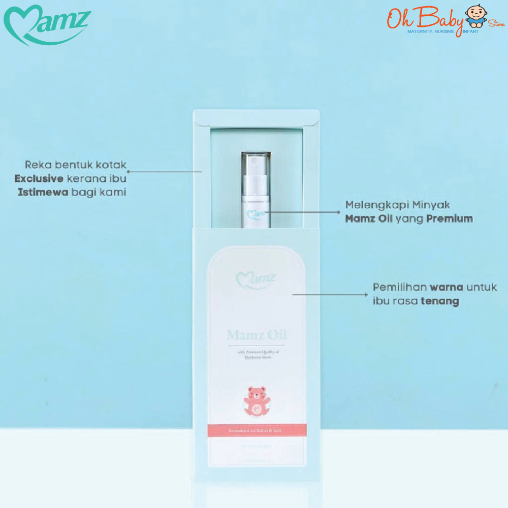 Mamz Oil Special Edition 12ml Solusi Pantas Batuk Berkahak Bayi ...