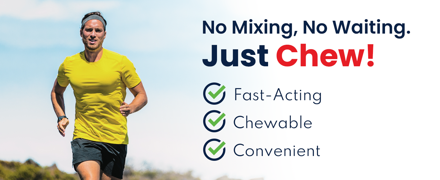 SaltStick FastChews Electrolytes for Runners, Trekking , Exercise and