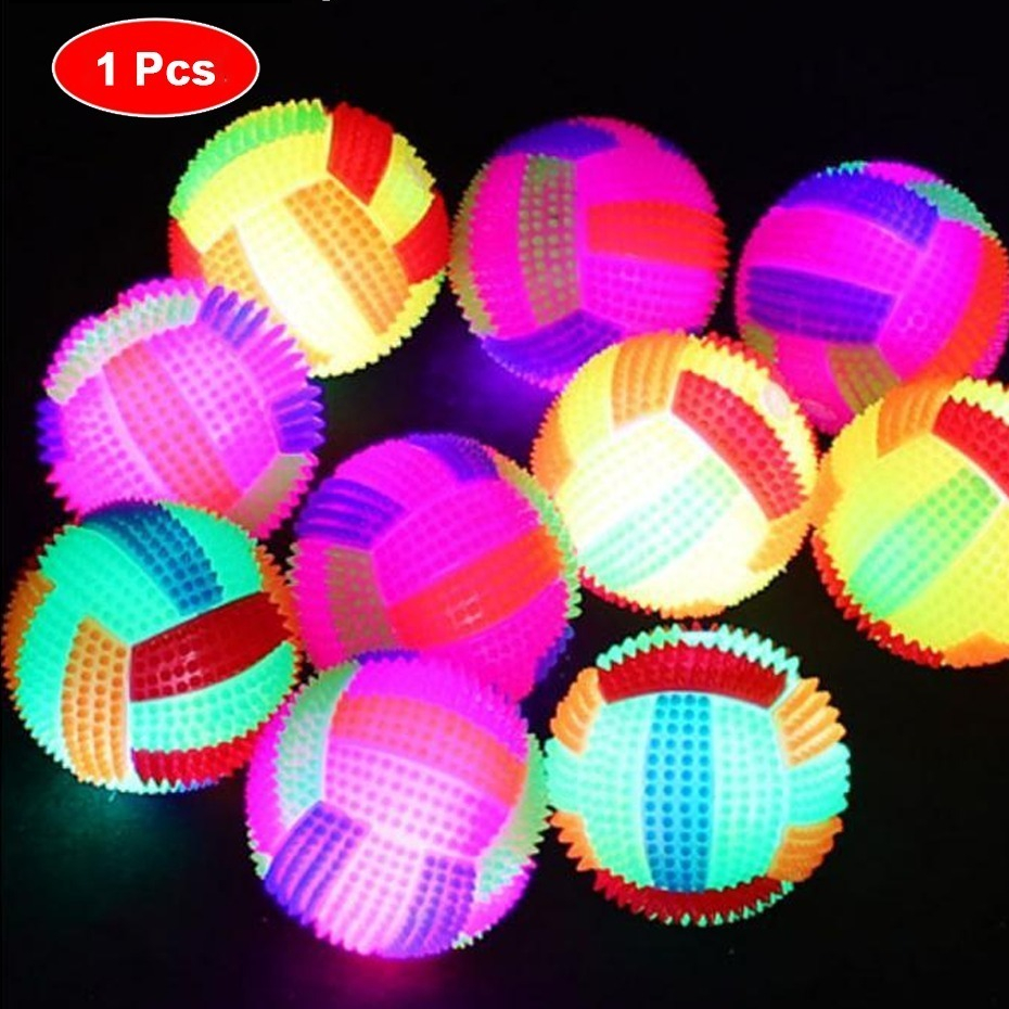 Bola Berduri Berkelip Luminous Massage Ball With Rope Volleyball ...