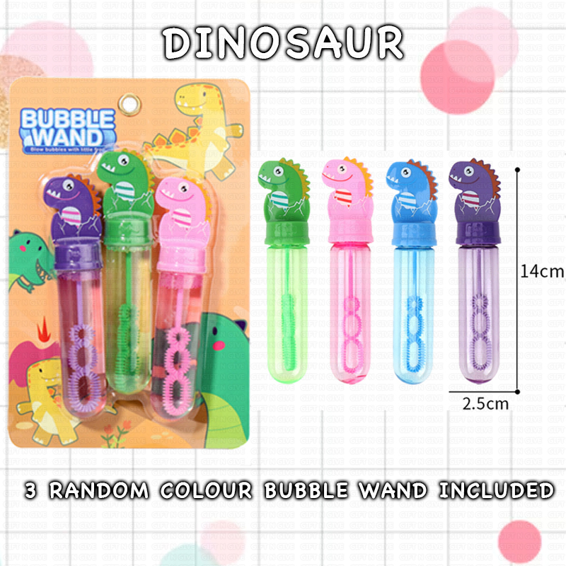 Cute Dinosaur Unicorn Space Planet Blow Bubble Wand Water Bubble ...