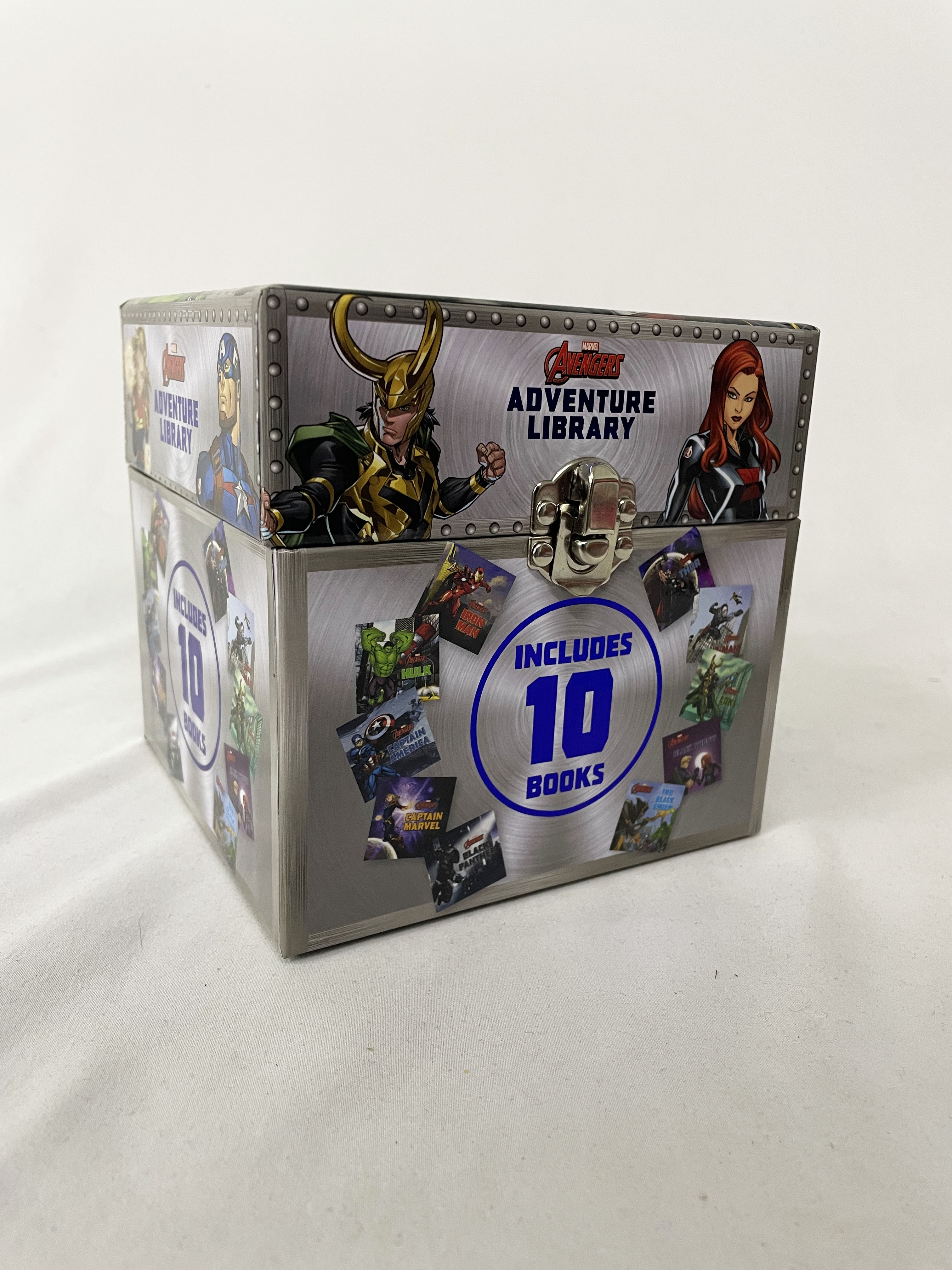 Marvel Avengers Adventure Little Library Gift Set with 10 Books for ...