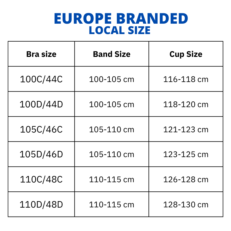 MONA Bra Besi Plus Size 44D/46D/48D Wired Bra Europe Brand High Quality ...