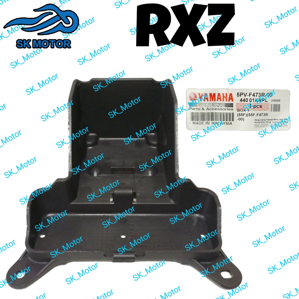 Yamaha RXZ 55F 5PV Original Band Tool Box Cover Lid Spanar Penutup ...