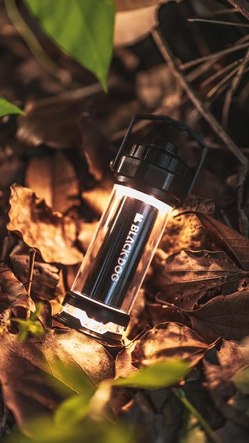 BLACKDOG Starfire Camping Light Dual Mini Lantern 4 Mode Flashlight ...