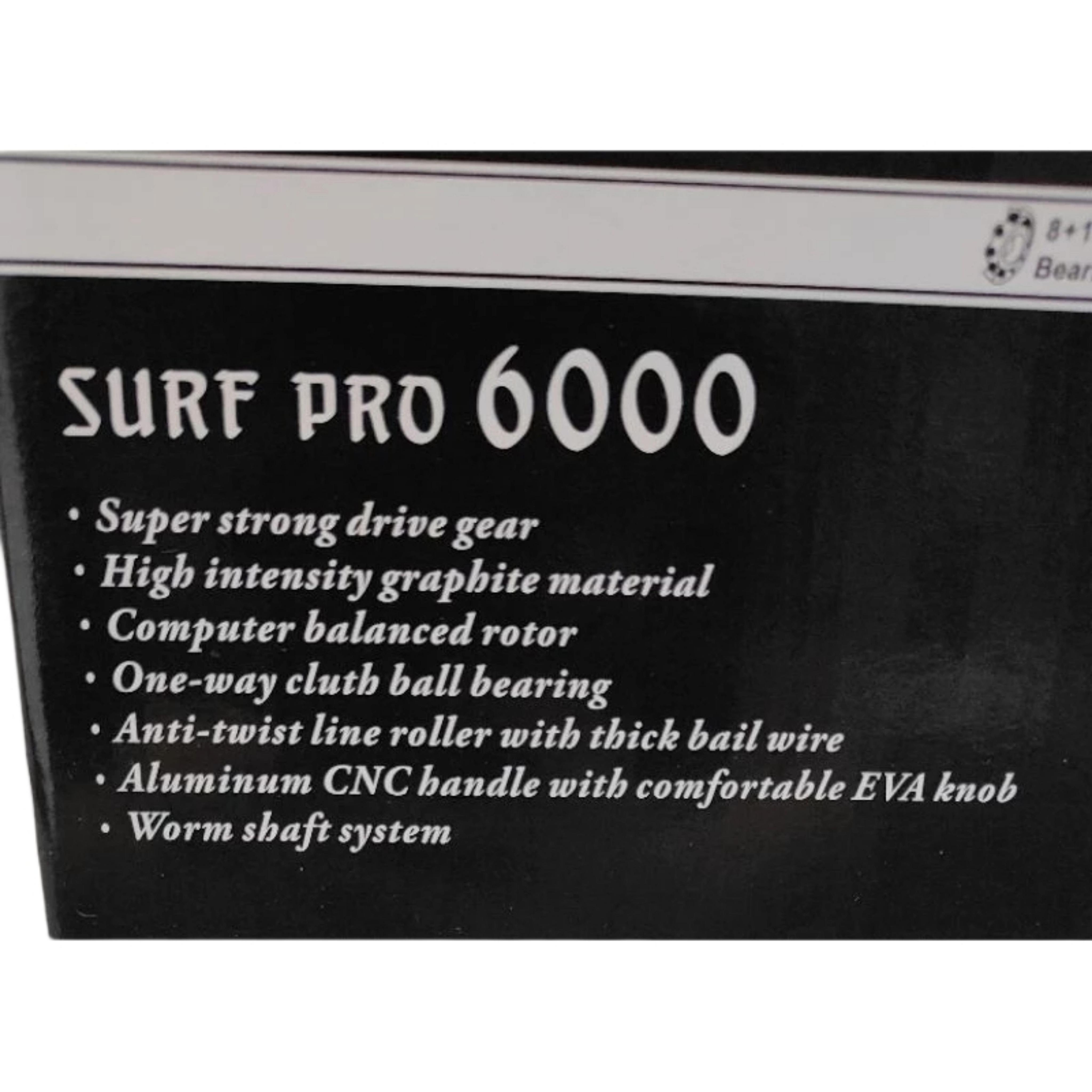 HASAMU SURF PRO 6000 SPINNING FISHING REEL