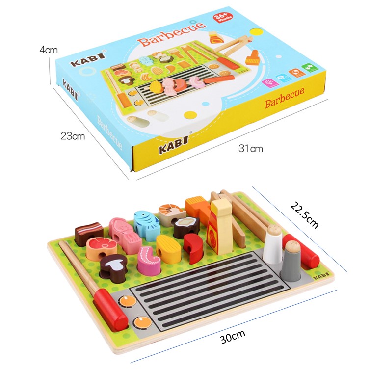 Wooden Kitchen Toys Wooden kitchen playset Mainan masak masak cooking ...