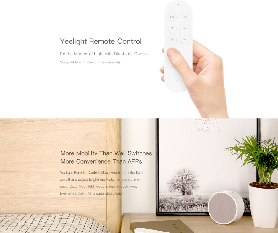 Yeelight Bluetooth Remote Control YLYK01YL | Shopee Malaysia