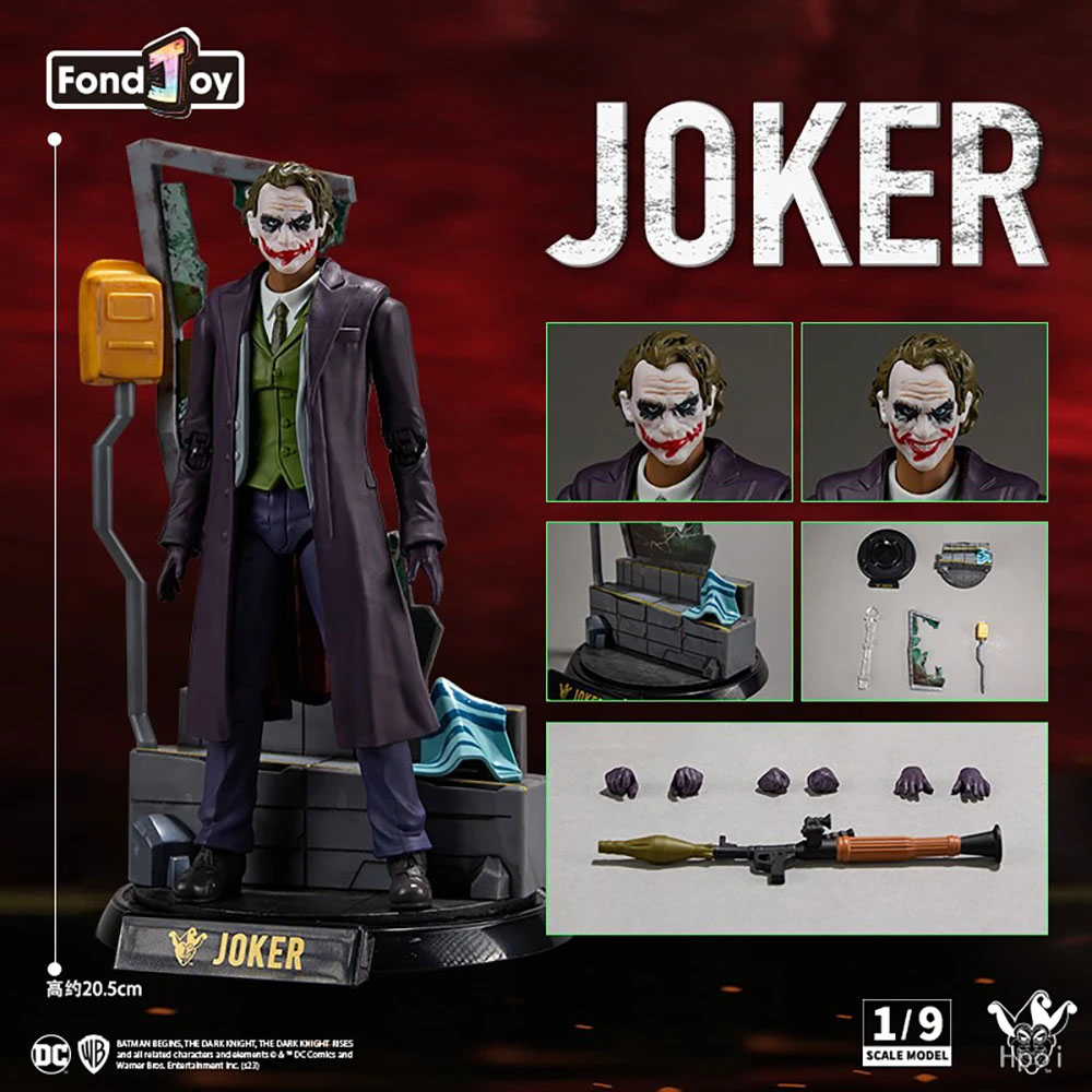 Fond Joy DC Superheroes Action Figures Series - Deluxe Batman Diorama ...