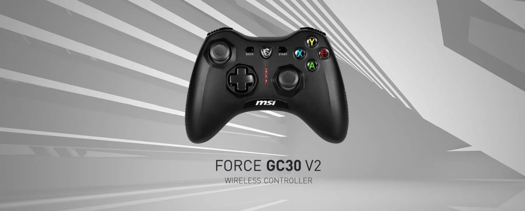 MSI Force GC30 V2 Wireless Gaming Controller - Black/White | Shopee ...