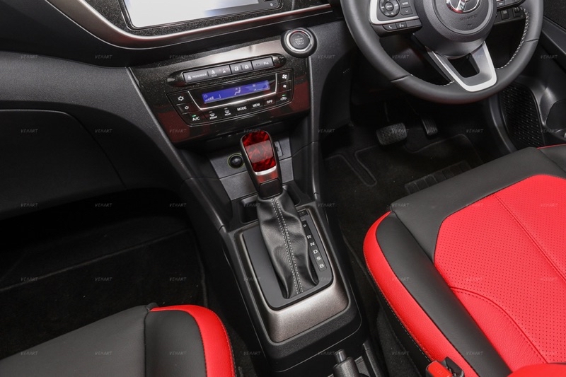 Vemart perodua bezza 2016-2024 red forged carbon interior accessories ...