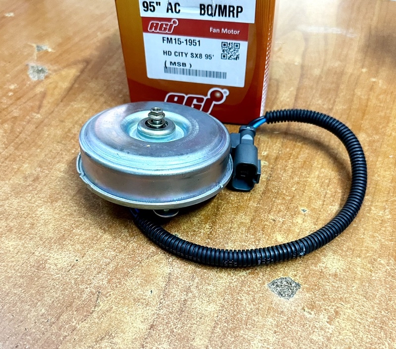 HONDA CITY SX8 95” (MSB) AIR COND FAN MOTOR 19030-P3T-003/ FM15-1951 ...