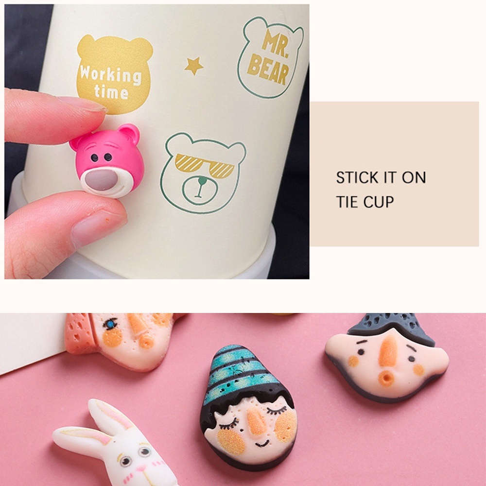 3D Cream Glue Sticker Resin Decoration Notebook Sticker Cartoon ...
