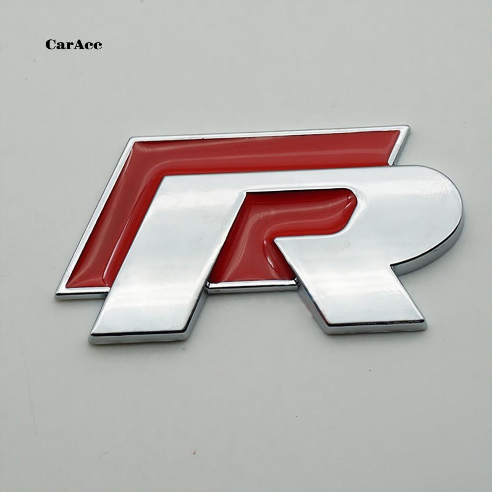 Metal Logo Emblem Type R Racing Sport Rally Car Alluminium Sticker ...