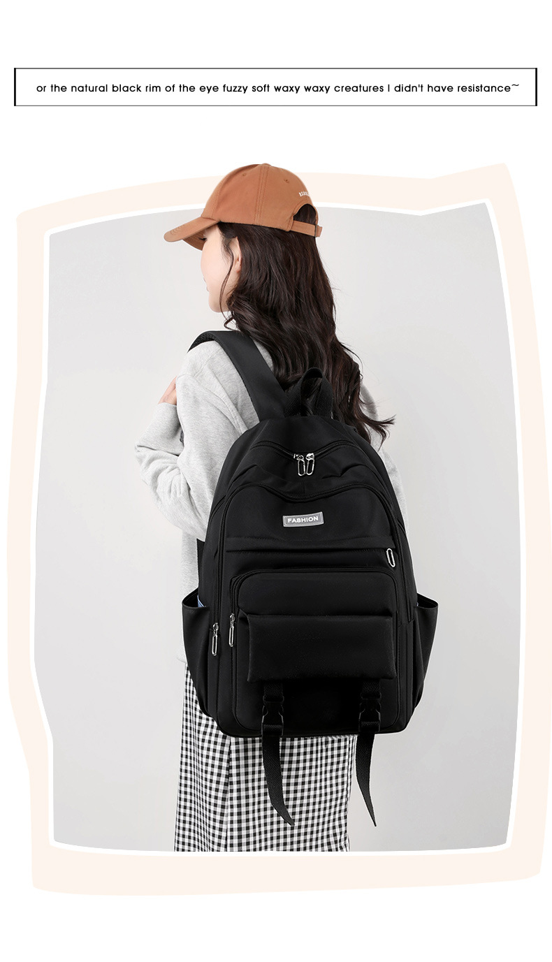 (B761) 46cm Beg Galas Backpack Lelaki Beg Sekolah Menengah Beg Sekolah ...