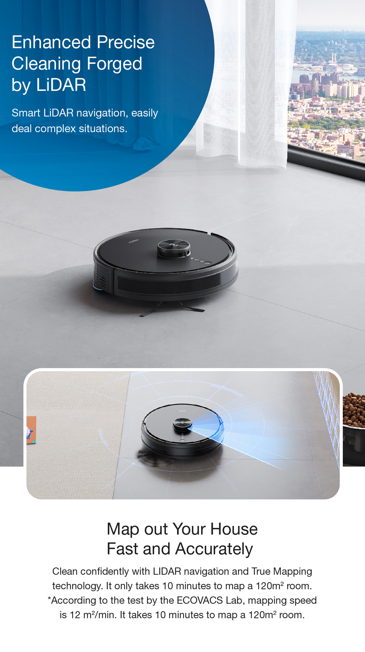 [NEW] ECOVACS YEEDI Y1 PRO/ PRO PLUS Robot Mop Vacuum | 6500Pa | 150 ...