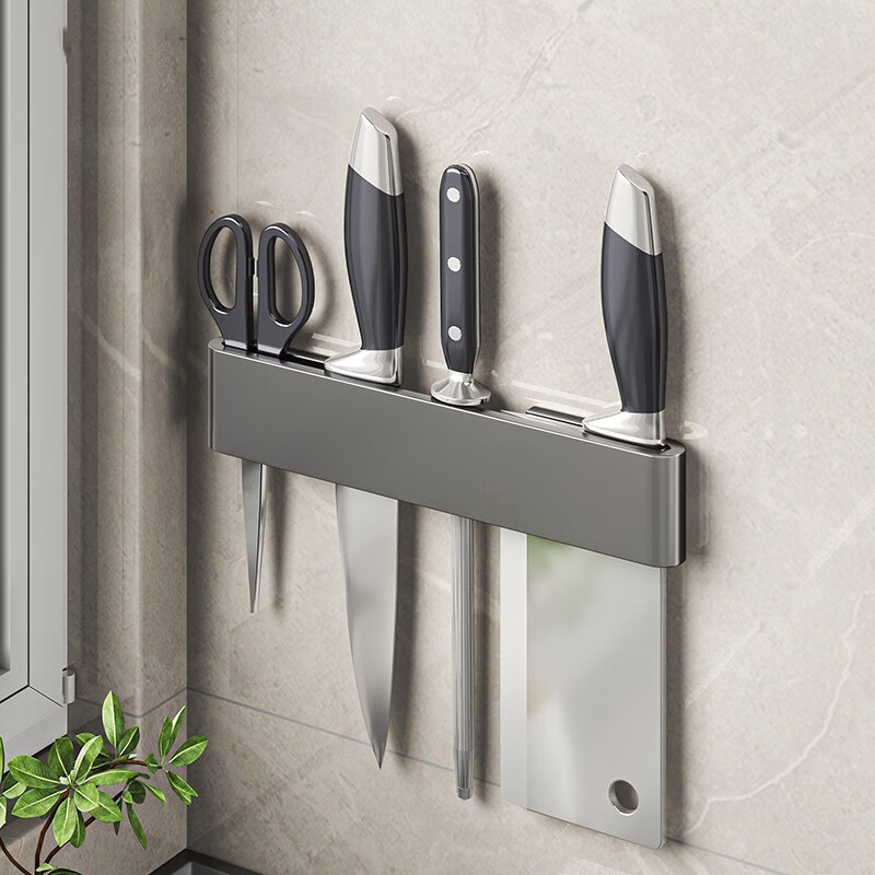 Tradlux Knife Rack Kitchen Knife Holder Knive Rack Black Stainless ...