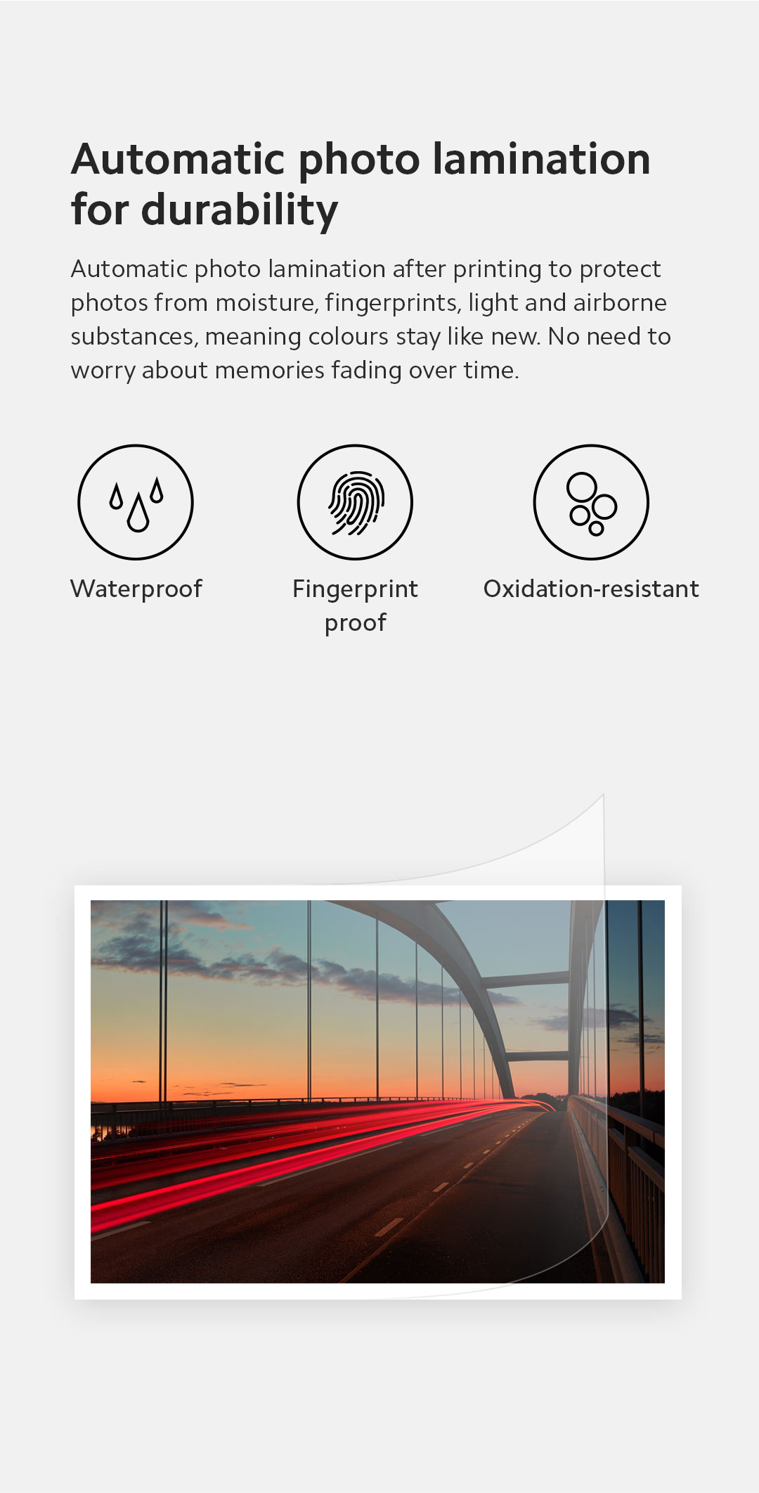 Xiaomi Instant Photo Paper for Xiaomi Printer 1S 3-inch adhesive/6-inch ...