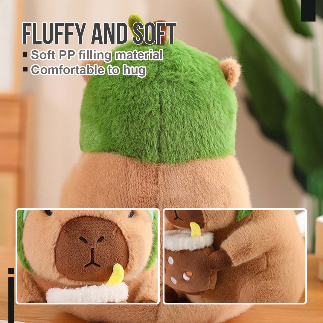 ⭐Moo Baby Capybara Plushie Toy Capibara Capybara Plush Cute Stuffed Toy ...