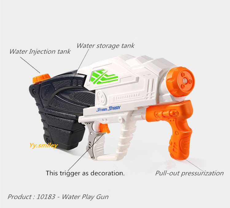 58cm Space Water Gun With One Nozzles Gun 1000ML Kids And Adults ...