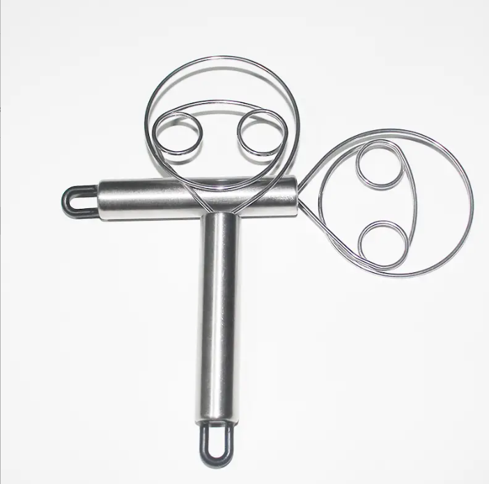 Pantry🍳Flour Dough Whisks Hand Mixer Stainless Steel Handheld Mixer ...