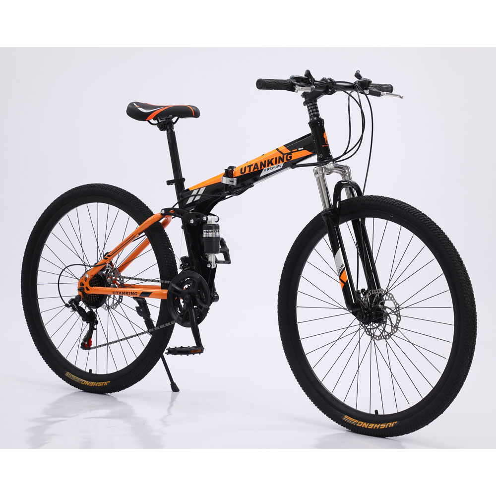 UtanKing™ 26” Inch Wheel 21 Speed Gear Mountain Bike MTB Road Bike Disc ...