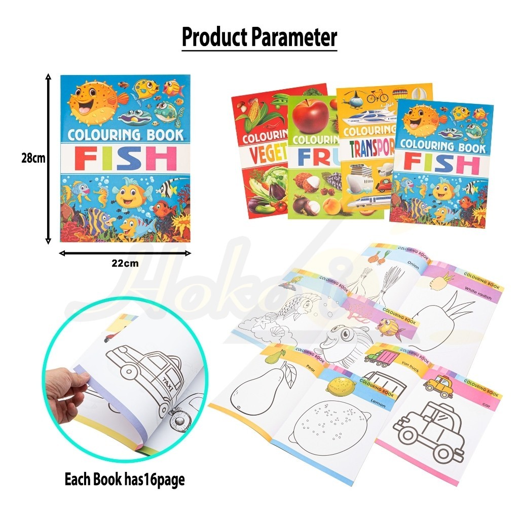 Colouring Books For Kids Early Learning Books Children Coloring Book