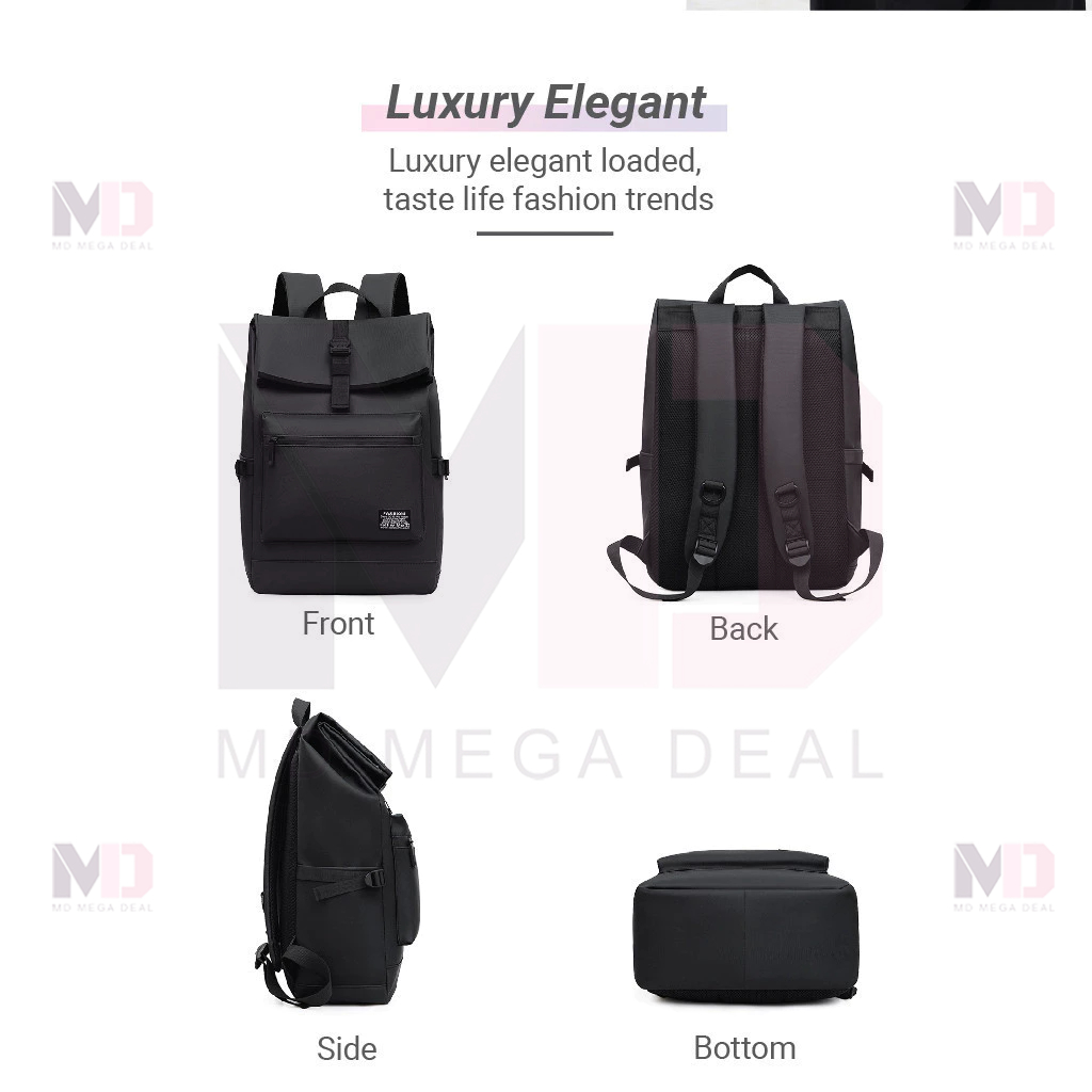 《Mega Deal》Travel Backpack Student Beg Schoolbag Galas Bagpack Multiple ...