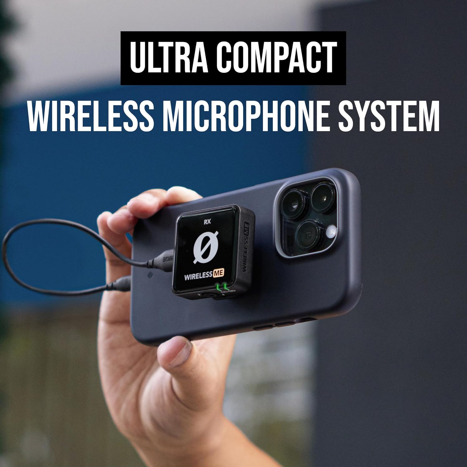 RODE WIME ULTRA COMPACT WIRELESS MICROPHONE DUAL CHANNEL WITH 2TX + 1RX ...