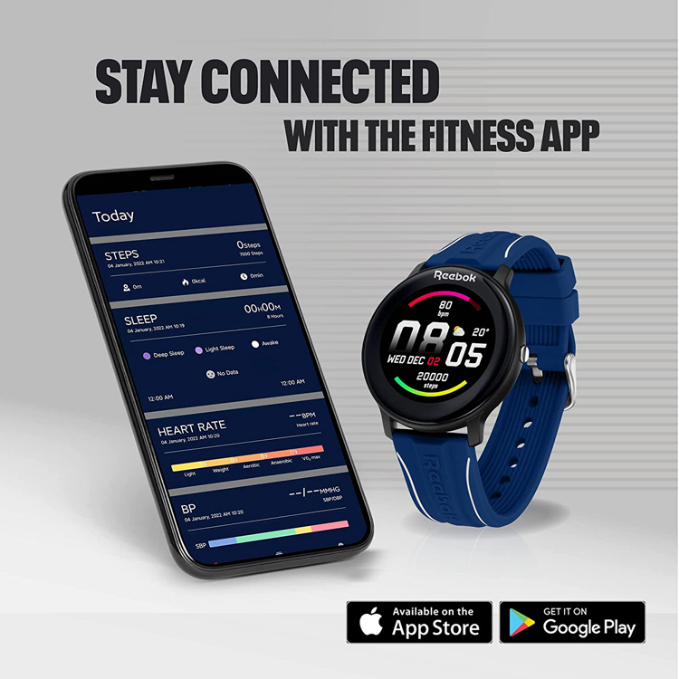 REEBOK Intentifit Jam Smart Watch Men Bluetooth Call Blood Pressure ...