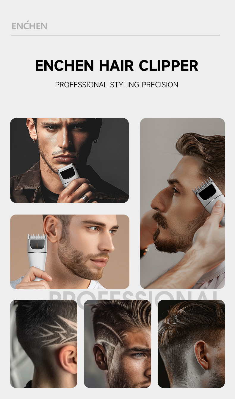 Gadgetoo Enchen Boost 2 Electric Hair Trimmer ( Update Version )