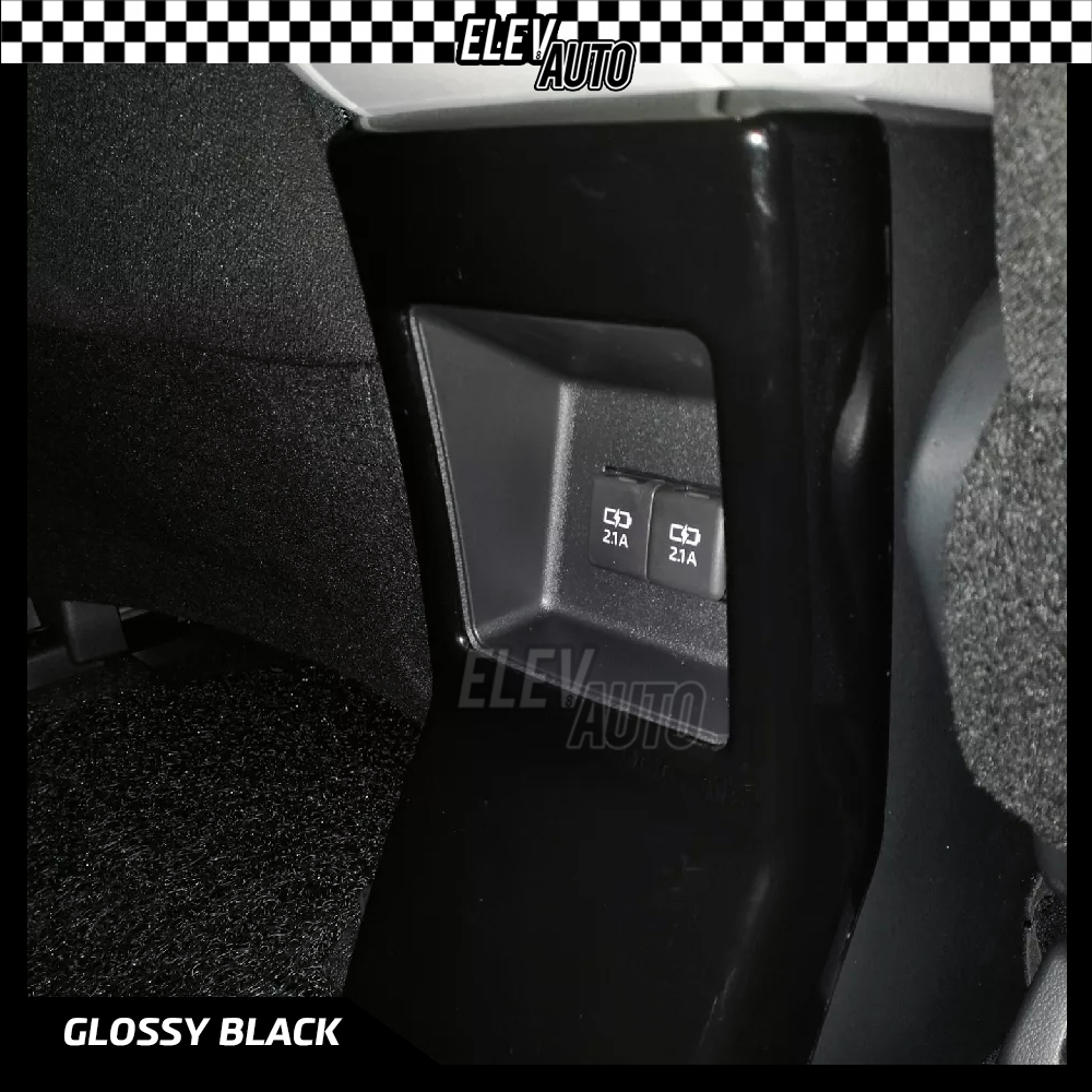 Perodua Alza 2022-2024 Arm Rest Center Console Box Frame Cover Carbon ...