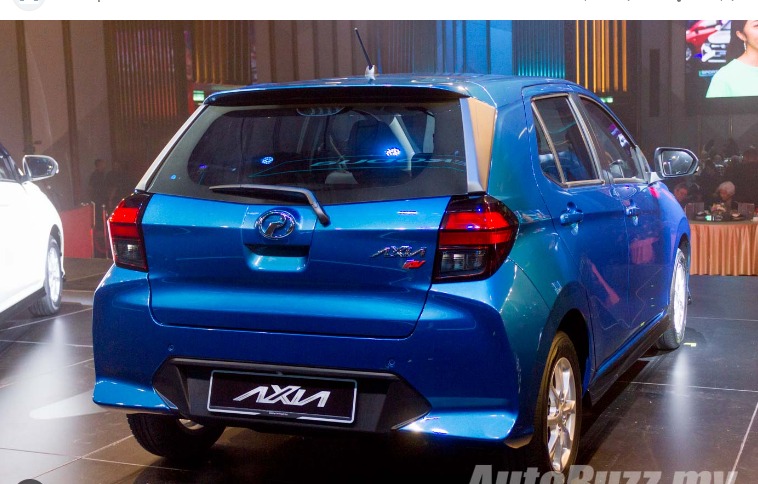 PERODUA AXIA 2023 REAR BUMPER BELAKANG MATERIAL PP PLASTIC ORIGINAL ...