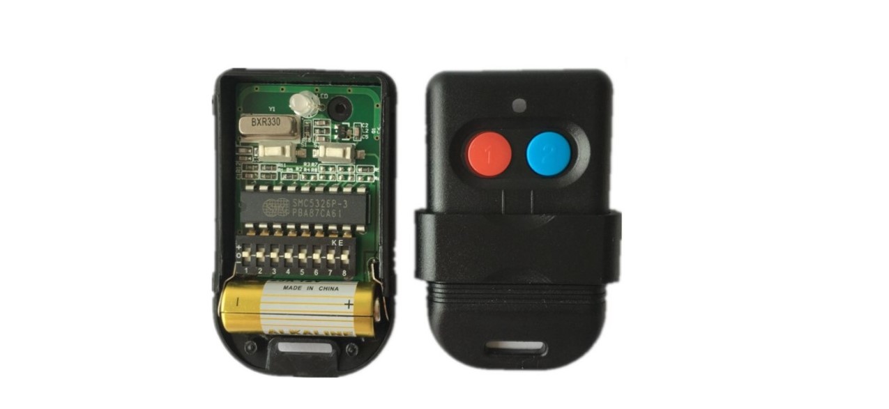 Universal DIP Switch Single Remote Control 330MHz Autogate Door Access ...