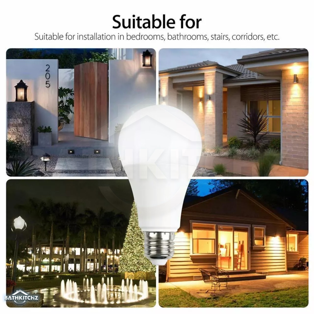 OPPLE E27 9W LED 3 Colour Bulb (Daylight/Cool White/Warm White) Scene ...