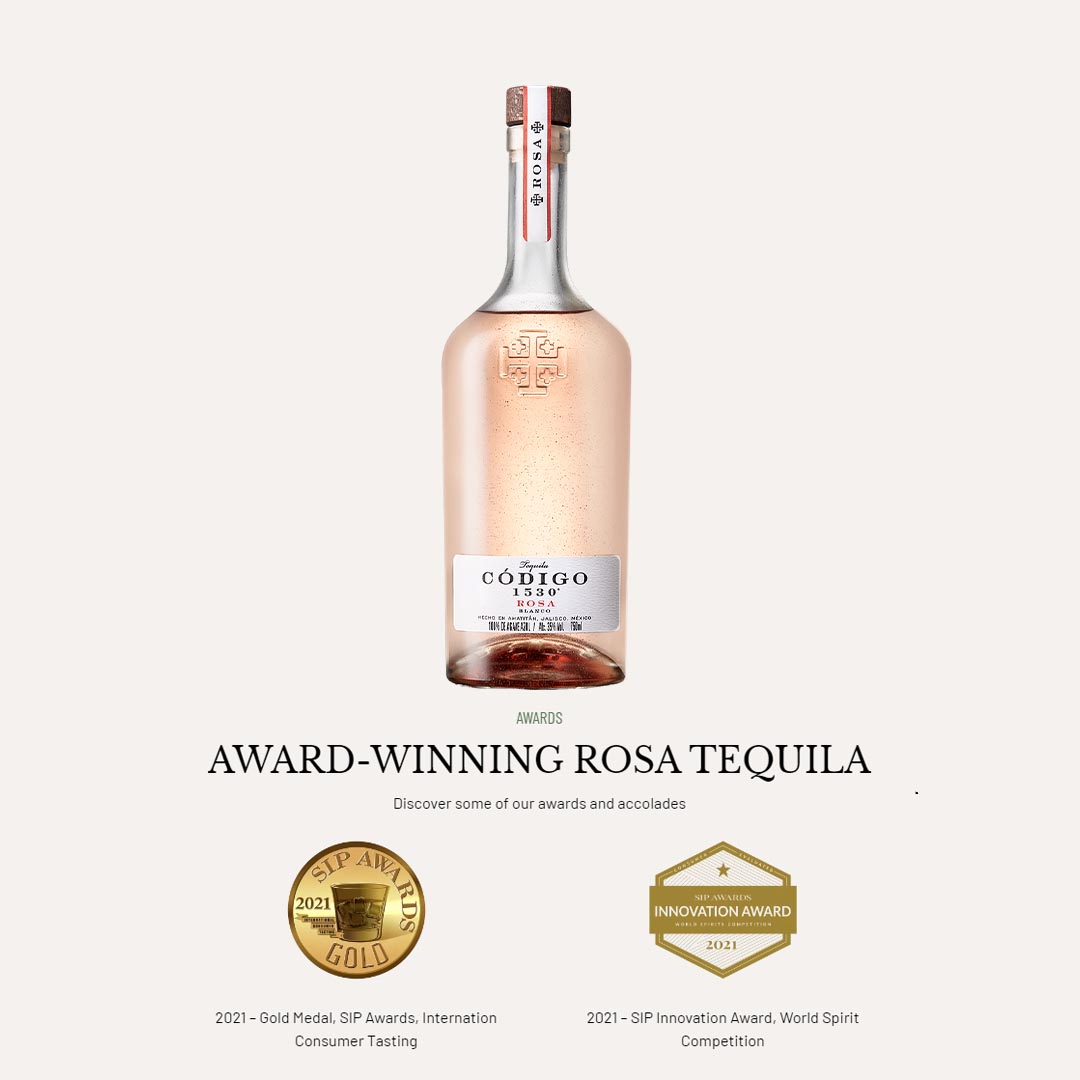 Codigo 1530 Rosa Blanco Mexico Tequila (750ml) | Shopee Malaysia