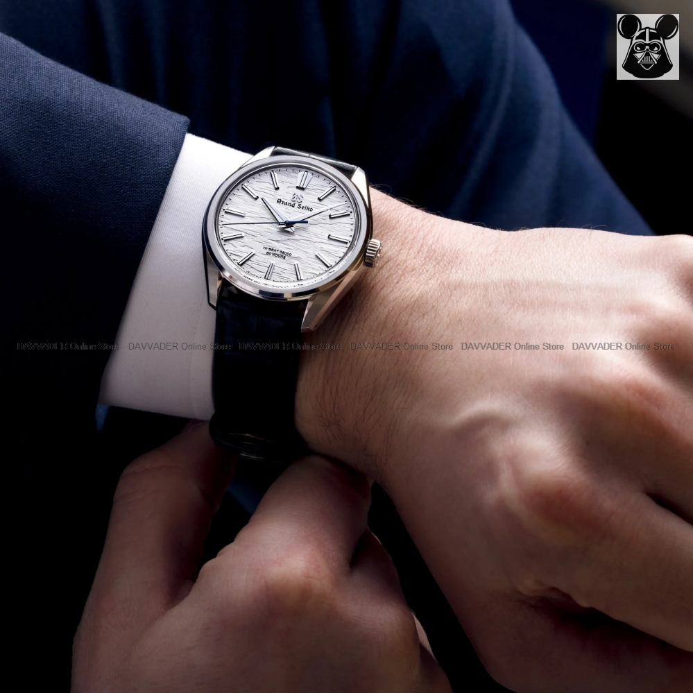 Grand Seiko White Birch On Wrist Grand Seiko SLGW003G SLGW003